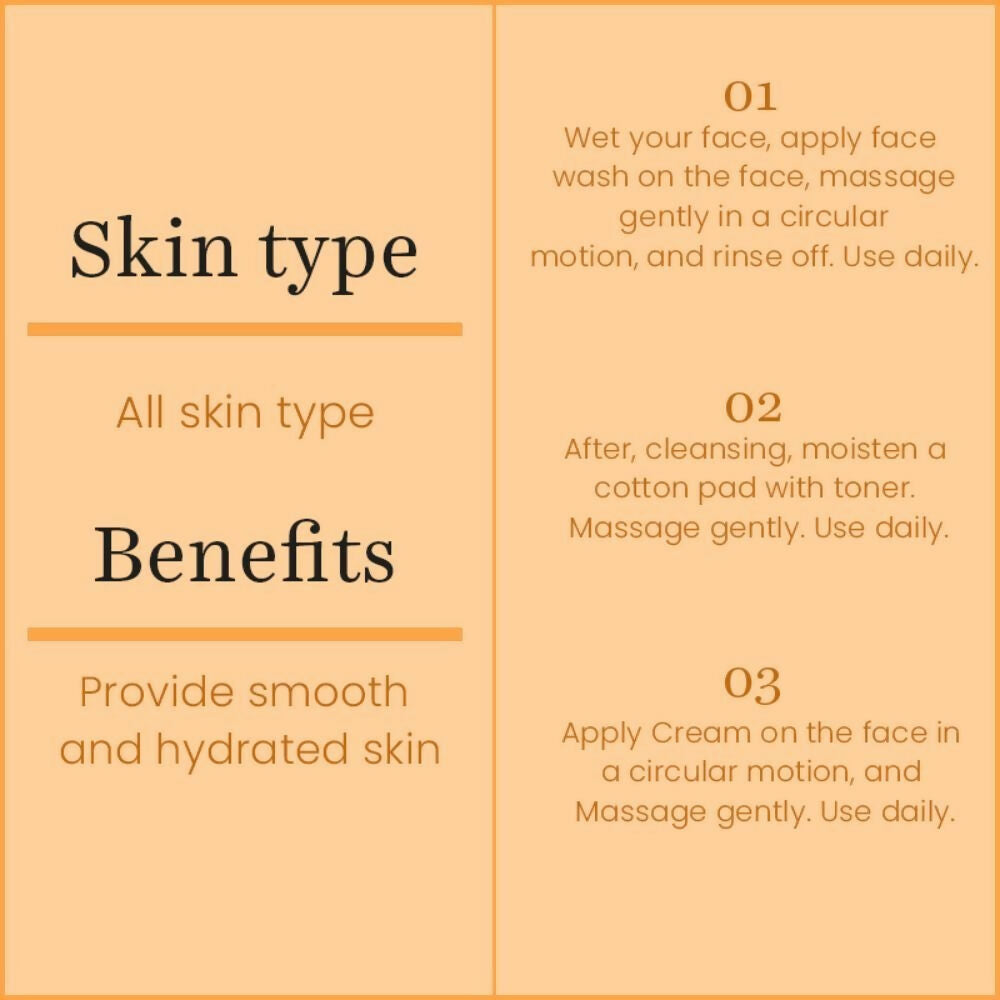 Professional O3+ Vitamin-C Brightening Regime Kit For Radiant & Glowing Skin | Grocsy