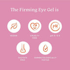 Foxtale Firming Eye Gel To Reduce Dark Circles, Puffy Eyes, Fine Lines and Inflammation | Grocsy