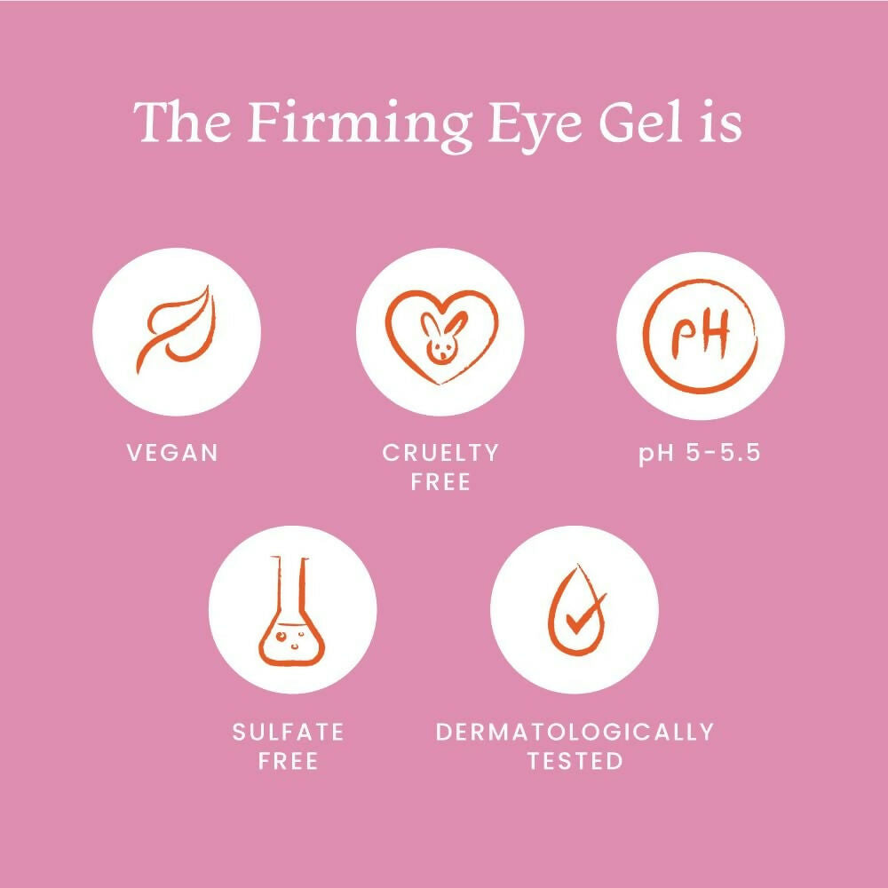 Foxtale Firming Eye Gel To Reduce Dark Circles, Puffy Eyes, Fine Lines and Inflammation | Grocsy