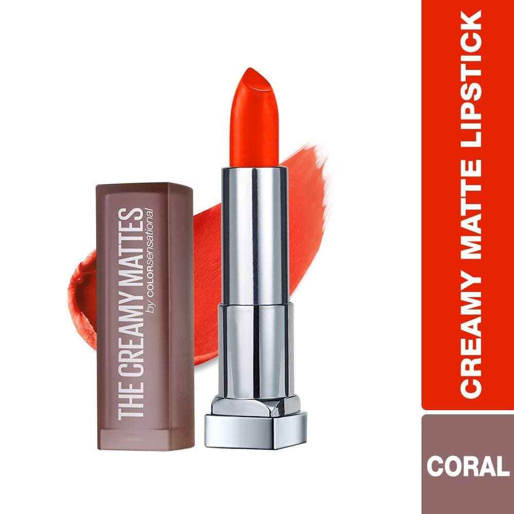 Maybelline New York Color Sensational Creamy Matte Lipstick / 685 Craving Coral | Grocsy
