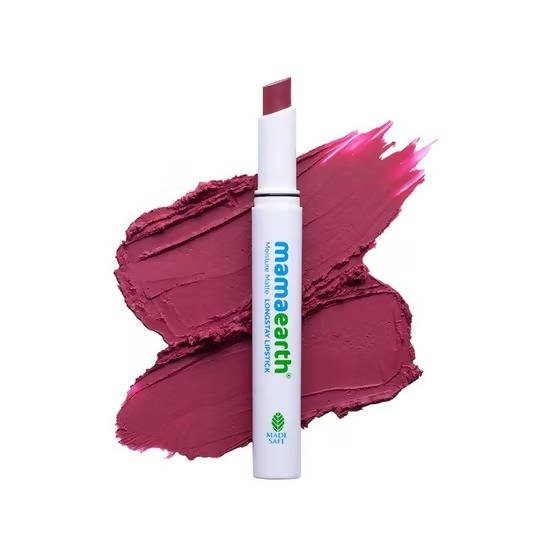 Mamaearth Moisture Matte Long Stay Lipstick-Candyfloss Pink | Grocsy