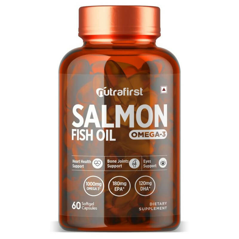 Nutrafirst Salmon Fish Oil Capsules | Grocsy
