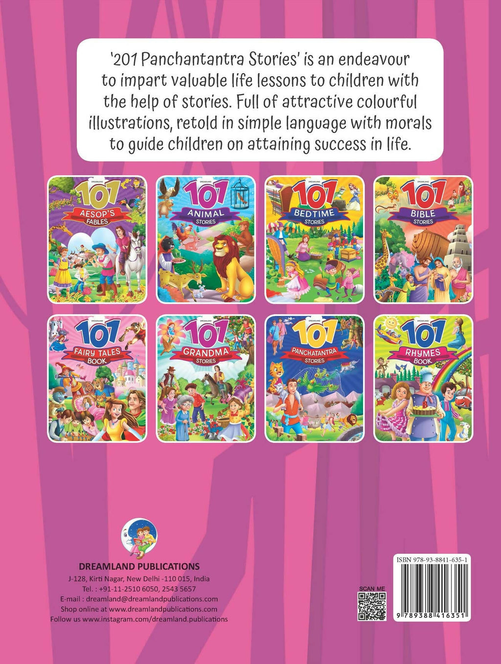 Dreamland 201 Panchantantra Stories : Children Story Book/ Traditional Stories/Early Learning Book | Grocsy