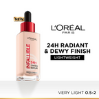 L'Oreal Paris Infallible 24H Tinted Serum Foundation - Very Light | Grocsy