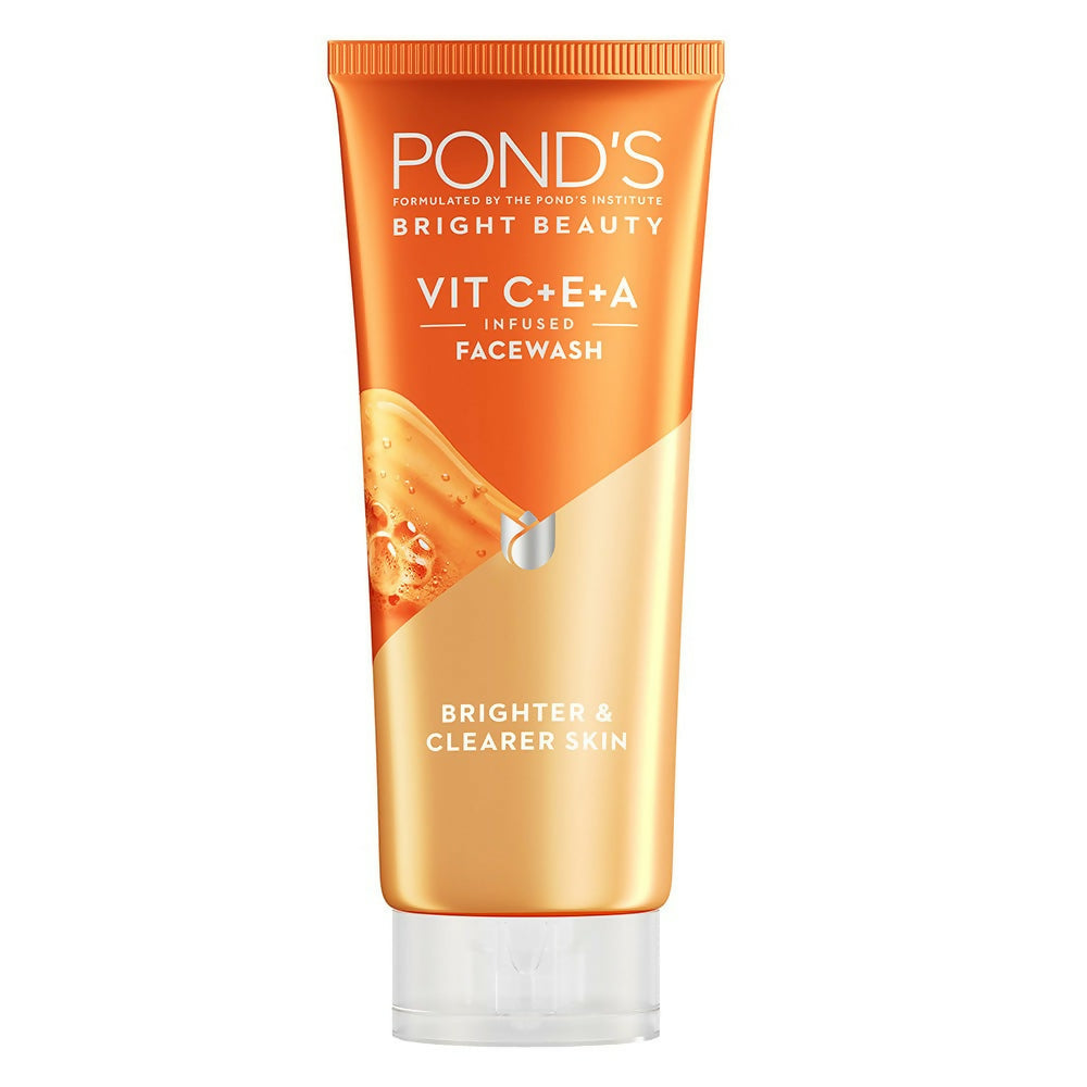 Ponds Bright Beauty Vit C+E+A Gel Face Wash | Grocsy