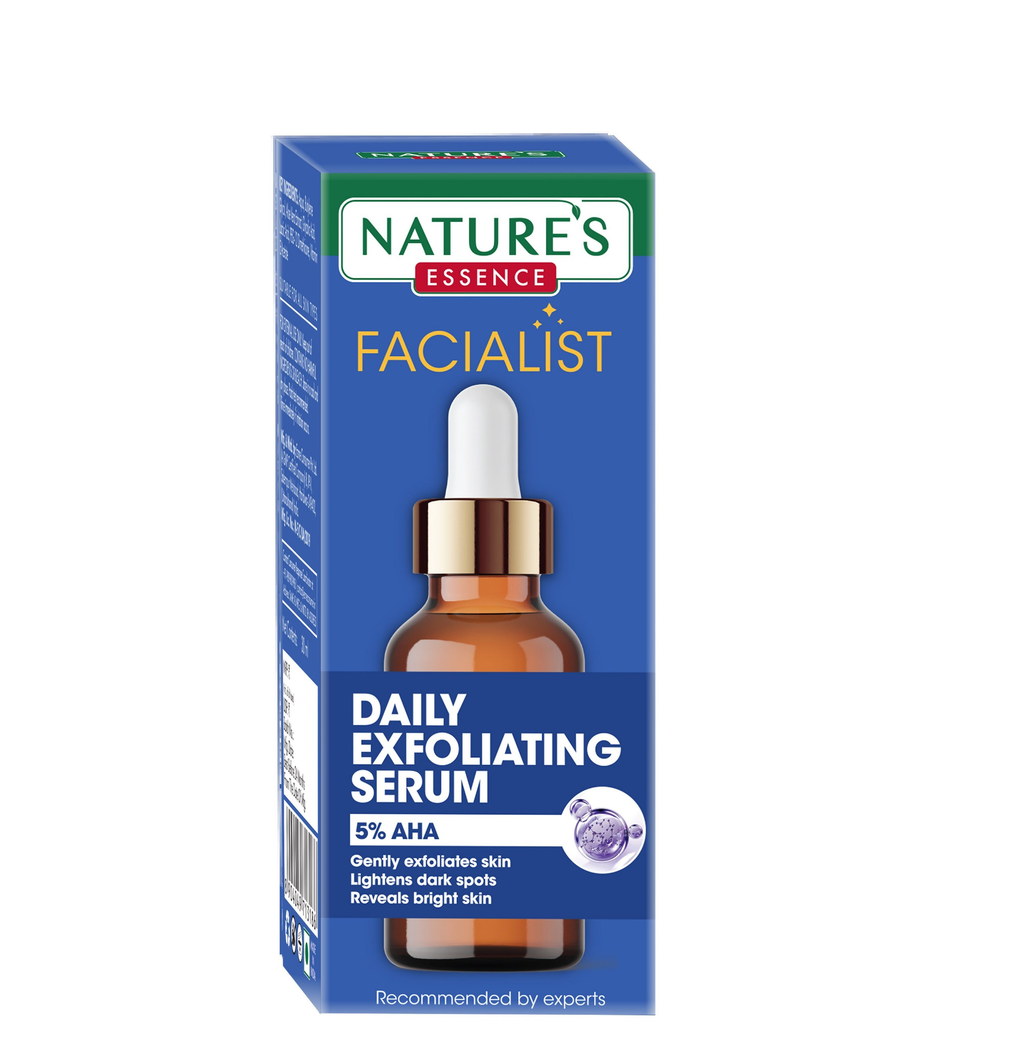 Nature's Essence Facialist Daily Exfoliating Serum with 5% AHA | Grocsy