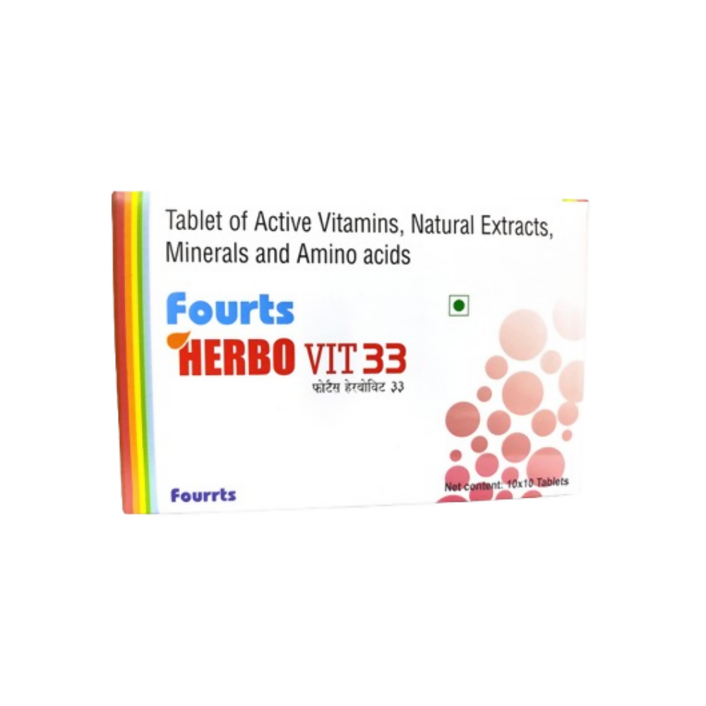 Fourts Herbo Vit 33 Tablets | Grocsy