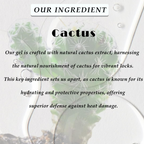 Ktein Cactus Heat Gel: 392°F Ultimate Heat Defense & Luscious Hair | Grocsy