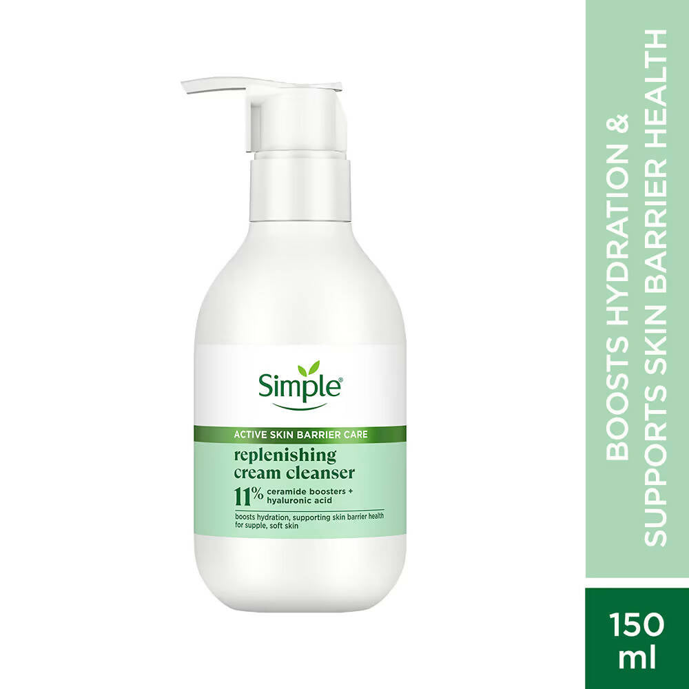 Simple Active Skin Barrier Care Replenishing Cream Face Cleanser | Grocsy