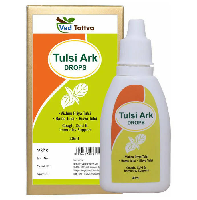 Ved Tattva Tulsi Ark Drops | Grocsy