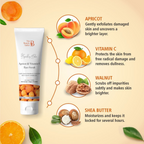 The Beauty Sailor Apricot And Vitamin C Face Scrub | Grocsy