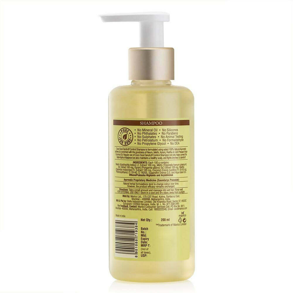 Coco Soul Dandruff Control Shampoo | Grocsy