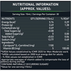 MuscleBlaze Liquid L Carnitine Lime | Grocsy