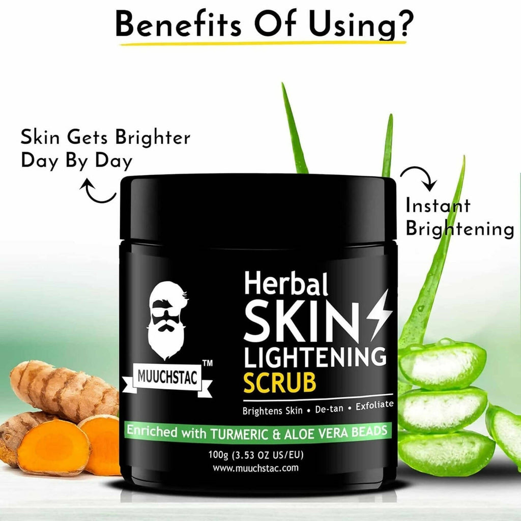 Muuchstac Herbal Skin Lightening Scrub | Grocsy