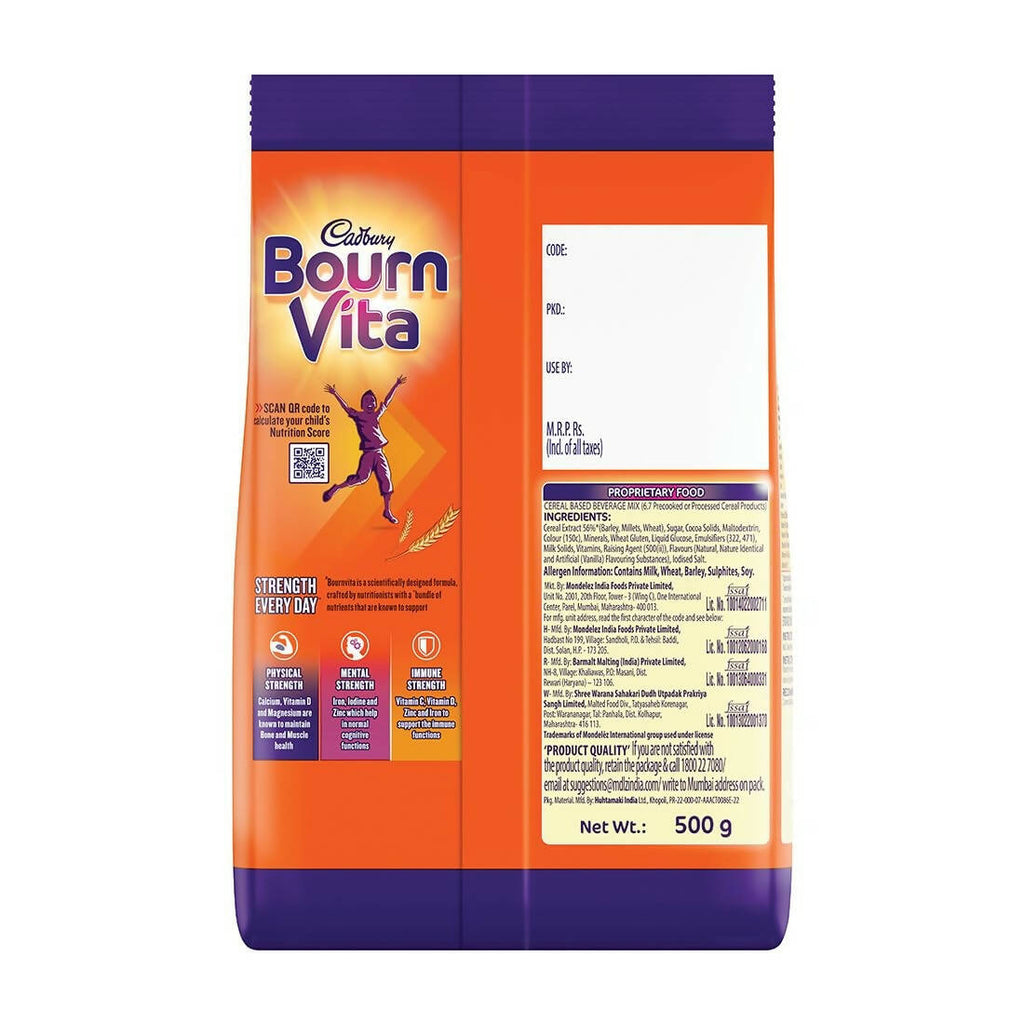 Cadbury Bournvita Chocolate Nutrition Drink | Grocsy