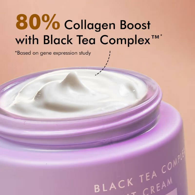 mCaffeine Black Tea Complex Anti Ageing Night Cream | Grocsy