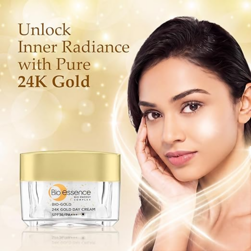 Bio essence Bio-Gold Day Cream Spf36/Pa+++ | Grocsy