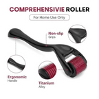 Bronson Professional Derma Roller 0.5mm for Hair & Beard Growth | Grocsy