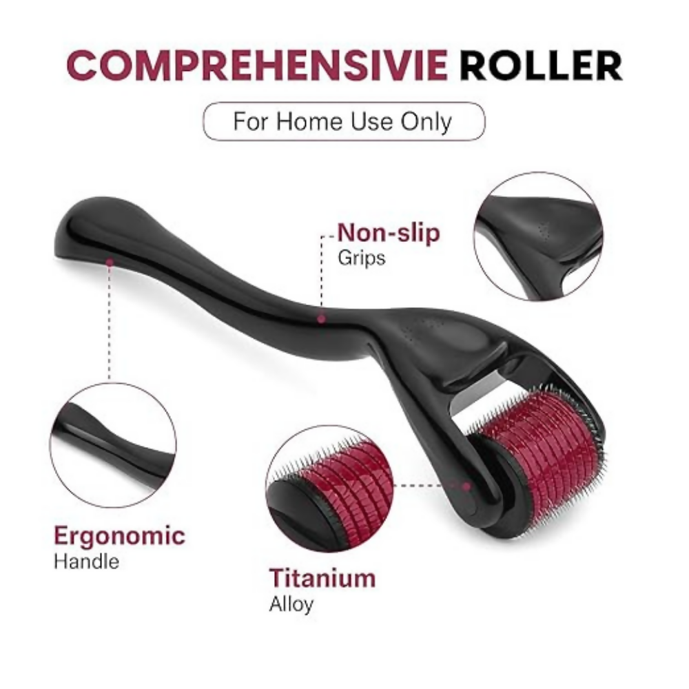 Bronson Professional Derma Roller 0.5mm for Hair & Beard Growth | Grocsy