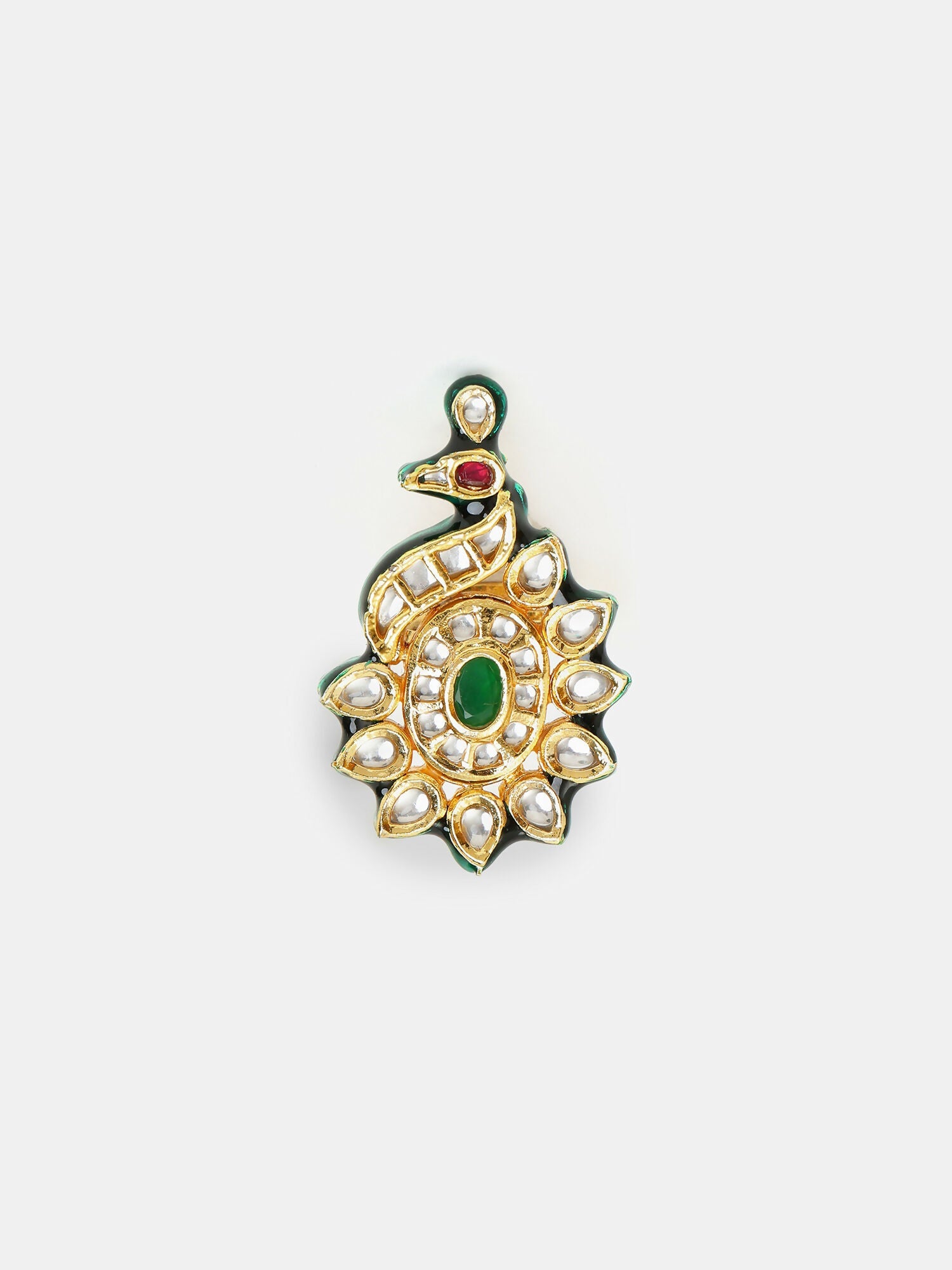 Ruby Raang Kundan Raaj Ring | Grocsy