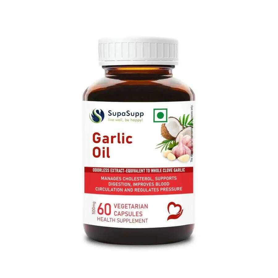 Sri Sri Tattva Supasupp Garlic Oil Capsules | Grocsy