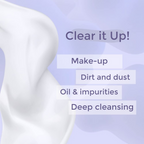 Dermabay Gentle Face Wash Ideal for Acne-Prone, Sensitive, Dry, Oily Skin | Grocsy