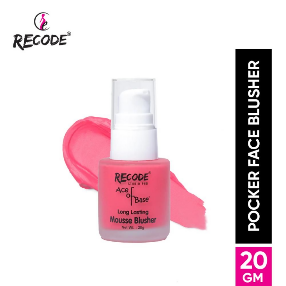 Recode Ace of Base Liquid Mousse Blusher - Poker Face 01 | Grocsy