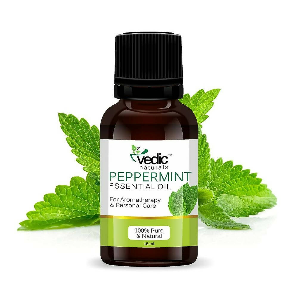 Vedic Naturals Peppermint Essential Oil | Grocsy