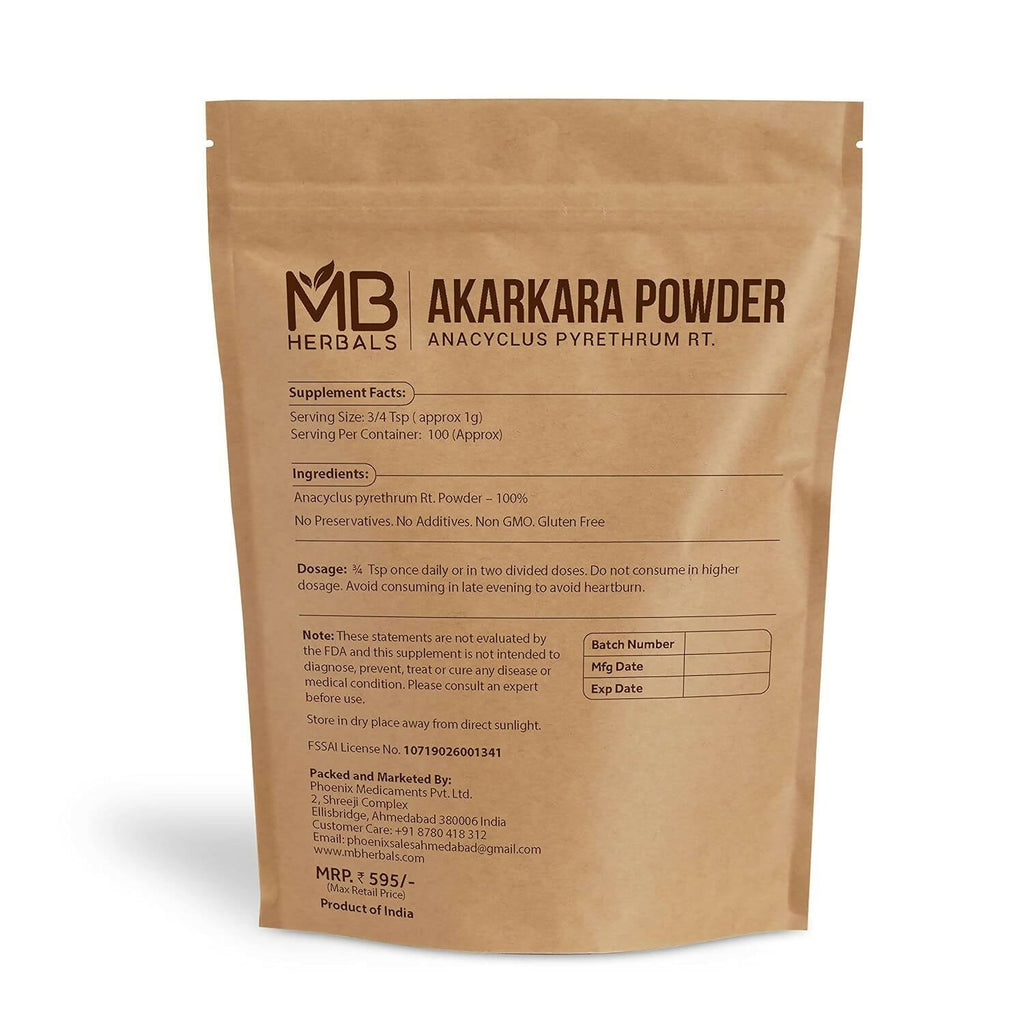 MB Herbals Akarkara Powder | Grocsy