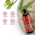 Avimee Herbal Ambica Hair Cleanser Fights Dandruff & Moisturizes Scalp Naturally, With Aloe Vera, Apple Cider Vinegar, Tea Tree, Neem Oil | Grocsy