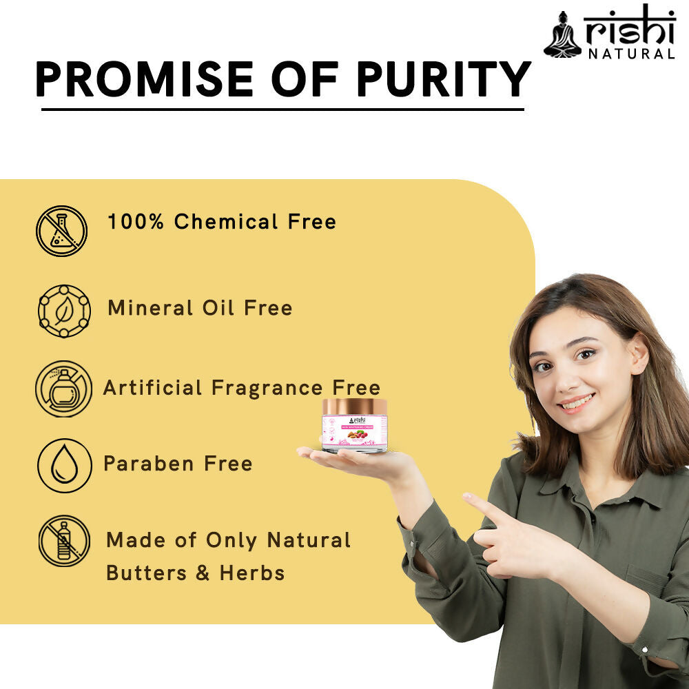 Rishi Natural Skin Whitening Cream | Grocsy