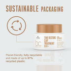 Schwarzkopf Professional Bonacure Time Restore Clay Treatment Q10+ Hair Mask | Grocsy