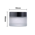 Devinez Multipurpose Frosted Glass Empty Jar | Grocsy
