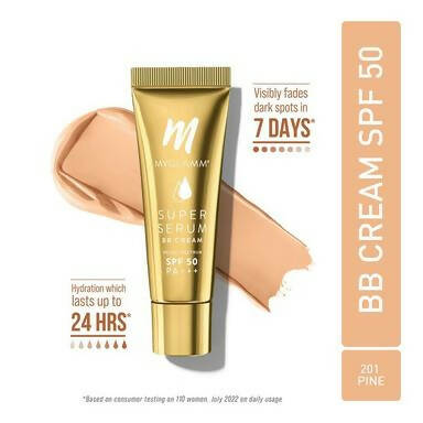 MyGlamm Super Serum BB Cream - 201 Pine | Grocsy