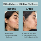 Inja Fit Marine Collagen For Skin Joints And Muscles With Vit C & Glucosamine - Coffee Flavour | Grocsy