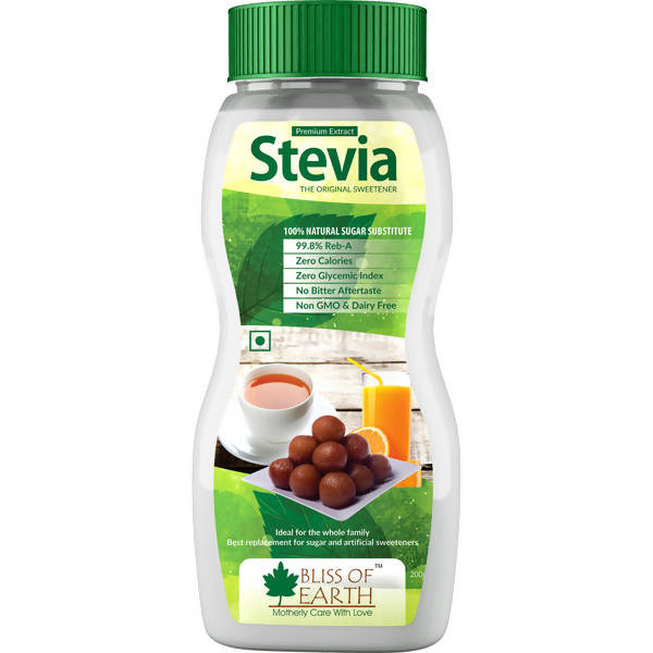 Bliss of Earth 99.8% Reb A Sugarfree Stevia Powder | Grocsy