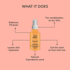 House Of Beauty Peach + Jojoba Toner | Grocsy