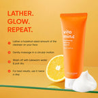 The Face Shop Vitamin C Brightening Korean Face Wash | Grocsy