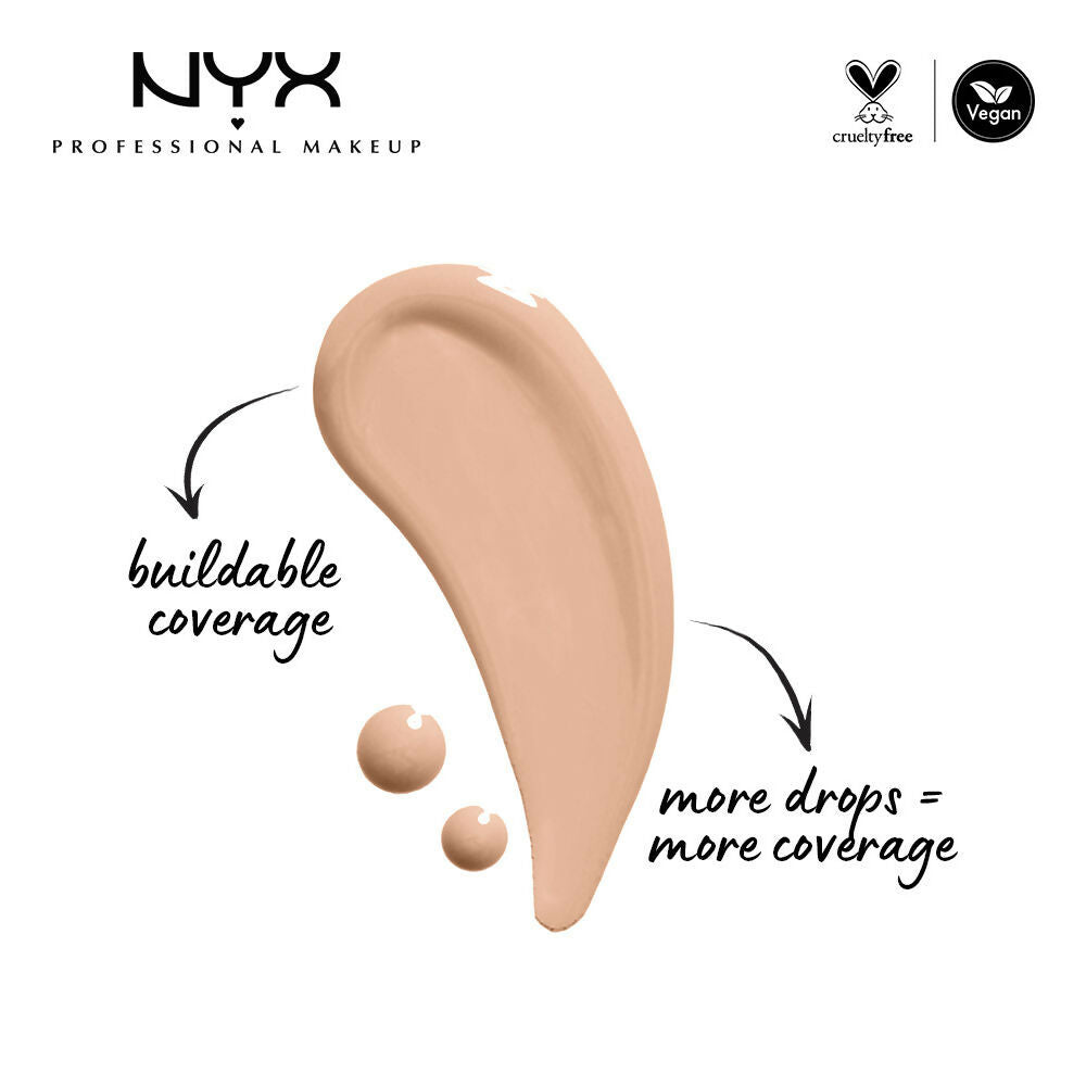 NYX Professional Makeup Total Control Pro Drop Foundation - Light | Grocsy