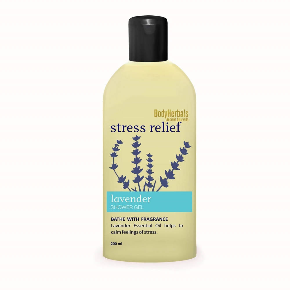 Bodyherbals Stress Relief Lavender Shower Gel | Grocsy
