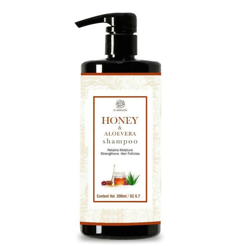 Al Masnoon Honey & Aloevera Shampoo | Grocsy