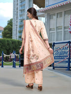 Joban Fashion Off White Position Digital Print With Position Foil Kurta Set | Grocsy
