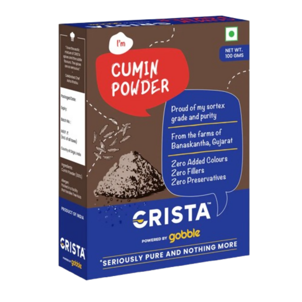 Crista Spices Cumin Powder | Grocsy