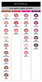 Rimmel London Stay Matte Liquid Lip Colour - 110 Blush | Grocsy