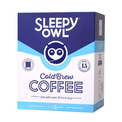 Sleepy Owl French Vanilla Cold Brew Coffee | Grocsy
