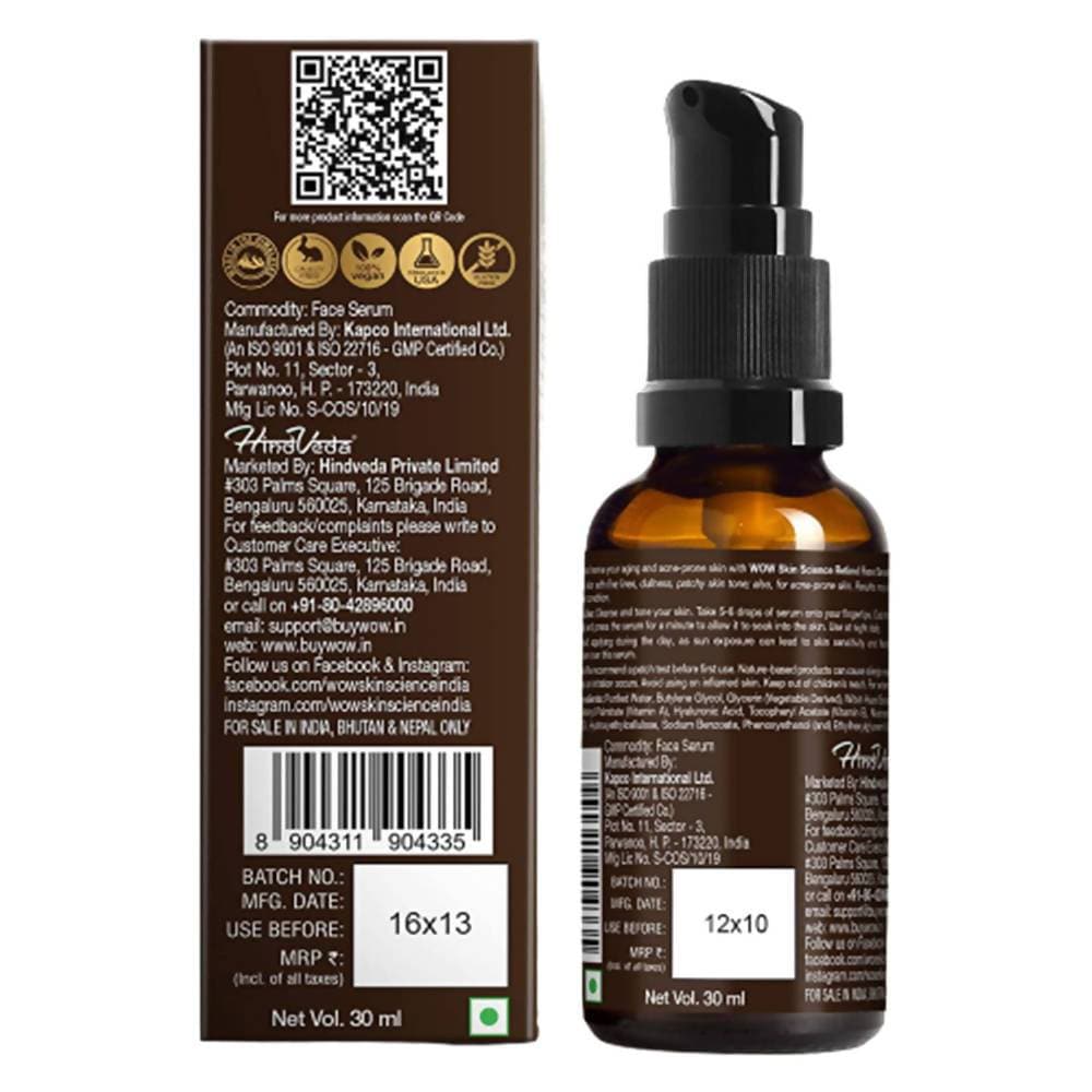 Wow Skin Science Retinol Face Serum | Grocsy