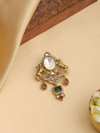 Ruby Raang Emerald Grace Brooch | Grocsy