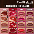 Maybelline New York Super Stay Vinyl Ink Liquid Lipstick, Instant Shine Lasts Up To 16H - Pomodoro Sauce | Grocsy