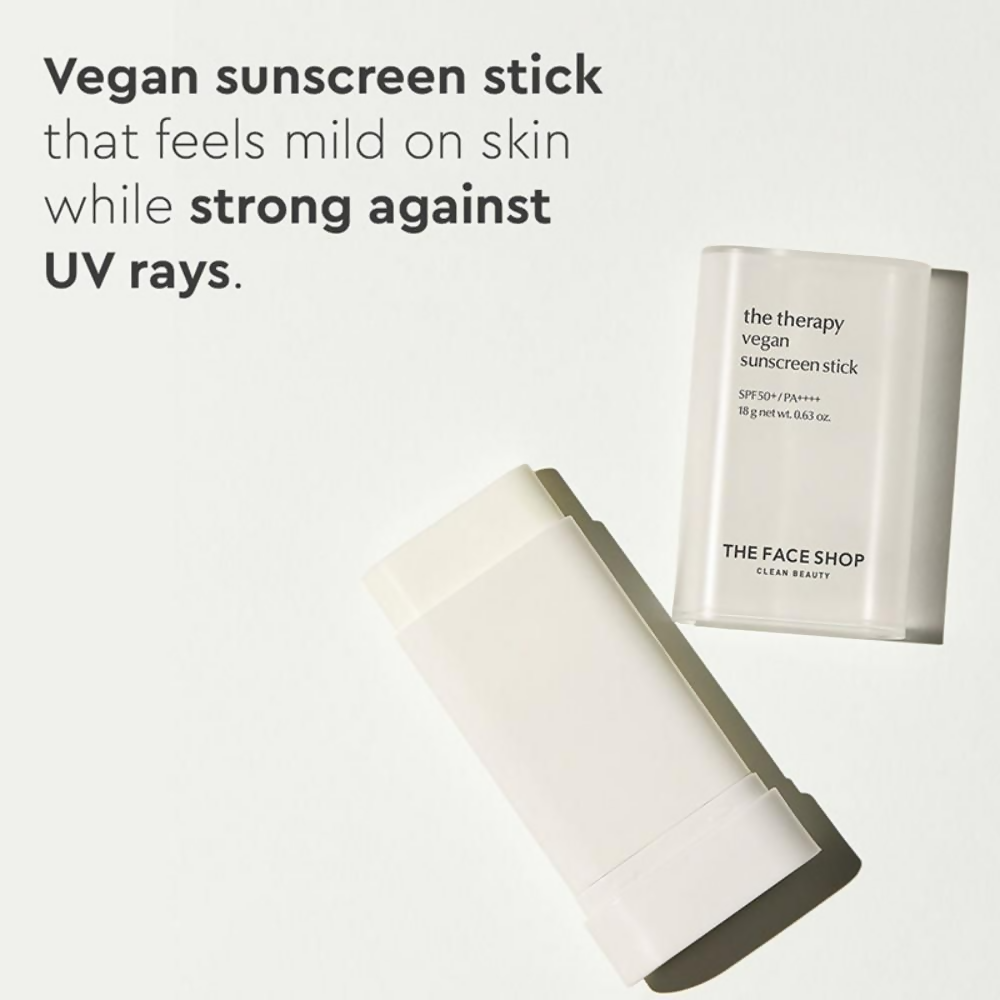 The Face Shop The Therapy Sunscreen Stick SPF50+ PA++++ | Grocsy