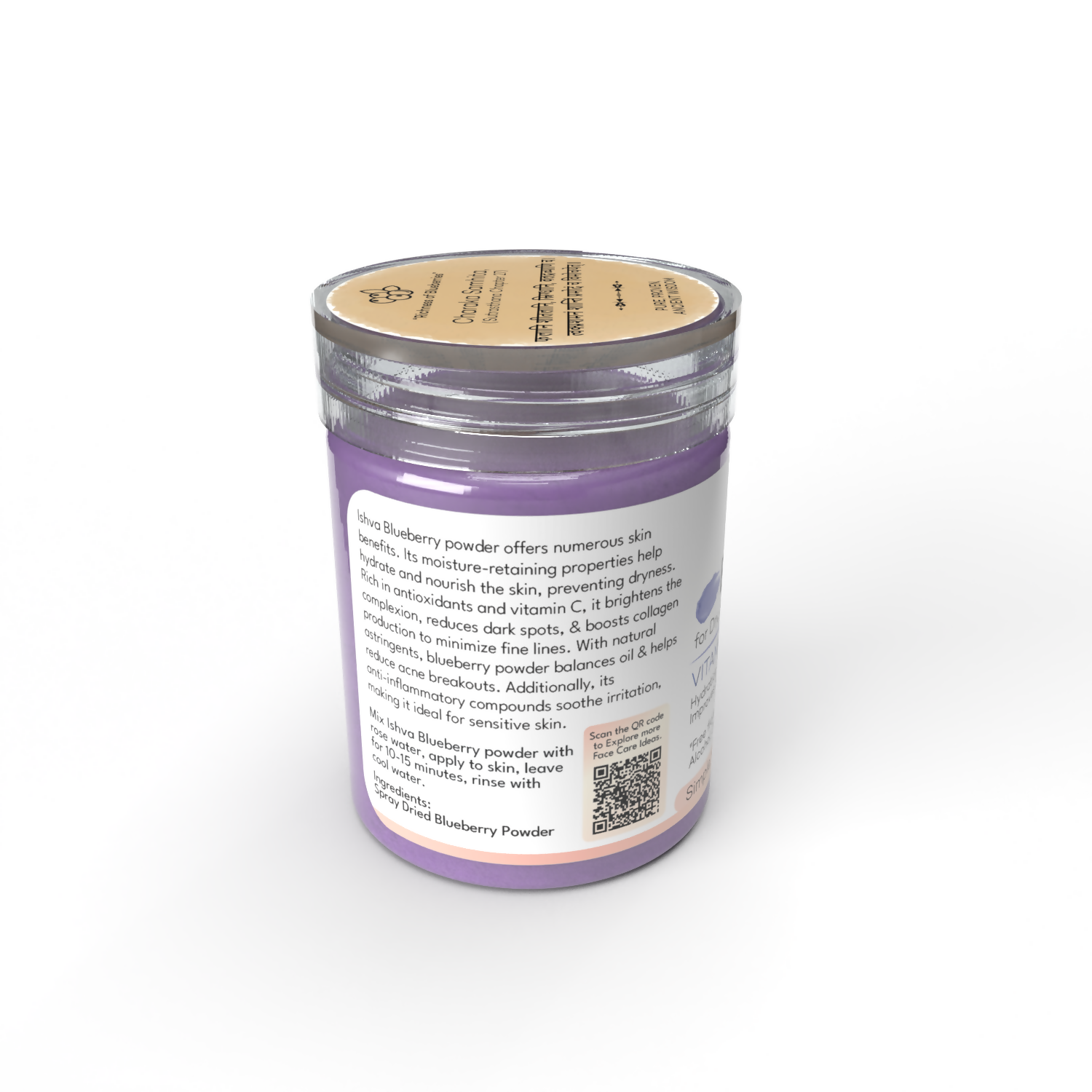 Ishva Blueberry Powder For Skin | Grocsy
